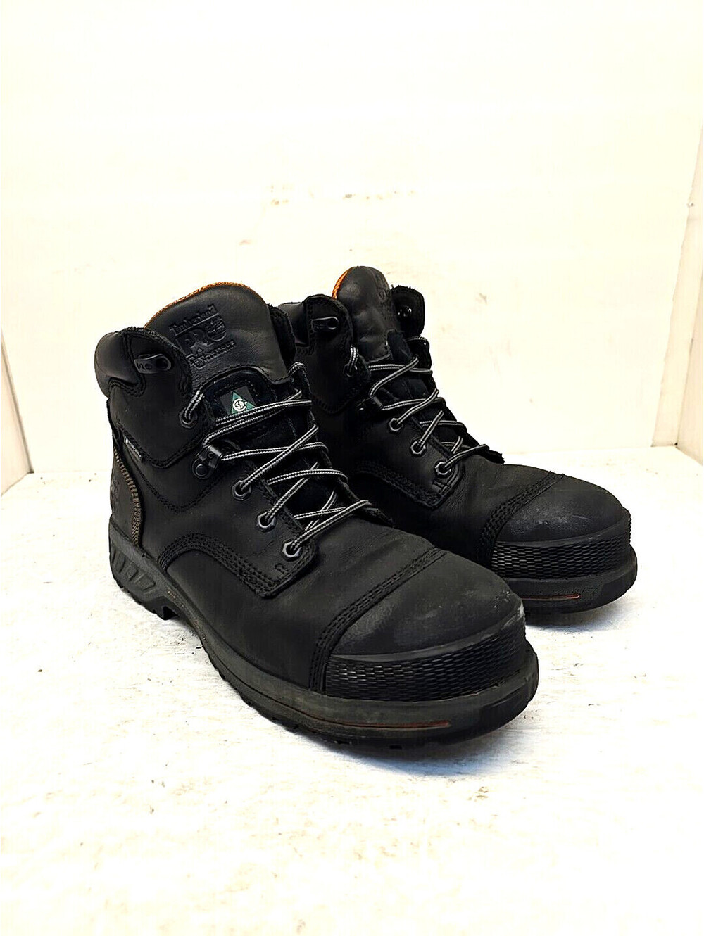 Timberland PRO Men's A1Q6R CTCP 6" Endurance HD Waterproof Work Boot Black 10.5W